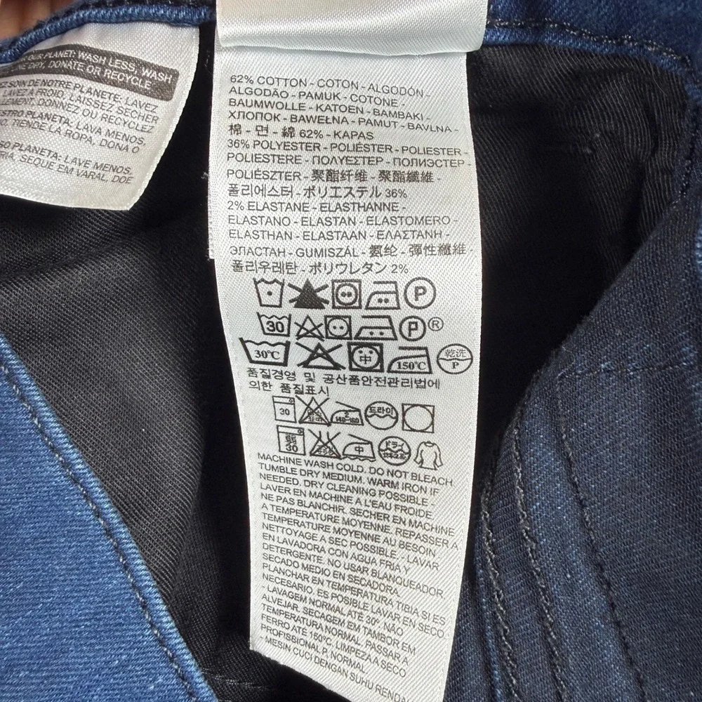 Levis 569 Loose Straight Mens 40/32 Jeans Blue Stretch Relaxed Fit 85569-0014